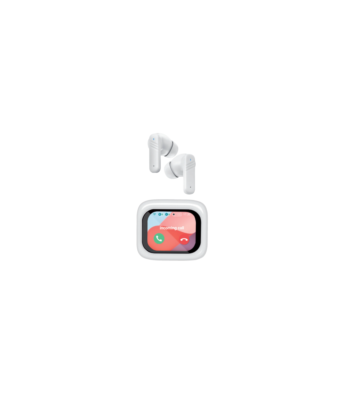 Cuffie Trevi EAR 100 AID Con Traduzione AI - ANC/ENC, Display Touch, Audio Hi-Fi E Custodia Ricaricabile